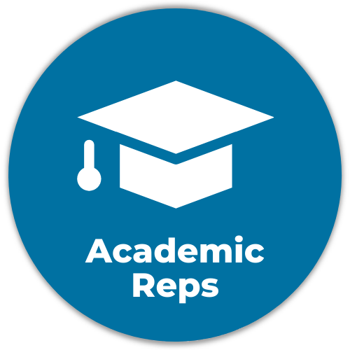 Academic Reps button